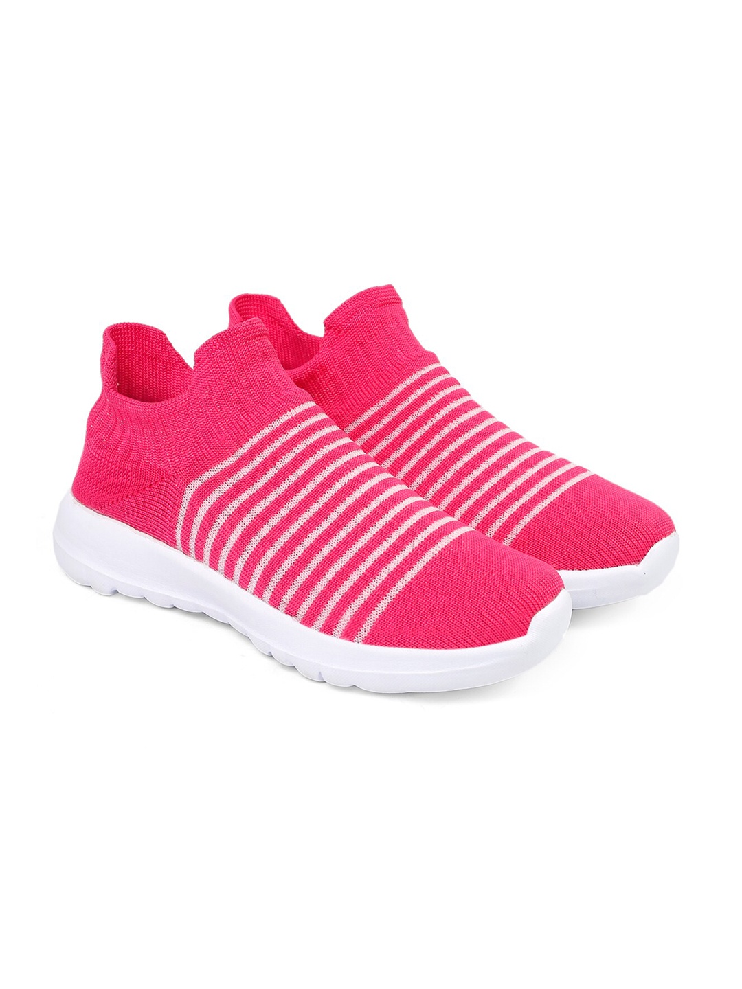 

Bxxy Women Non-Marking Running Sports Shoes, Pink