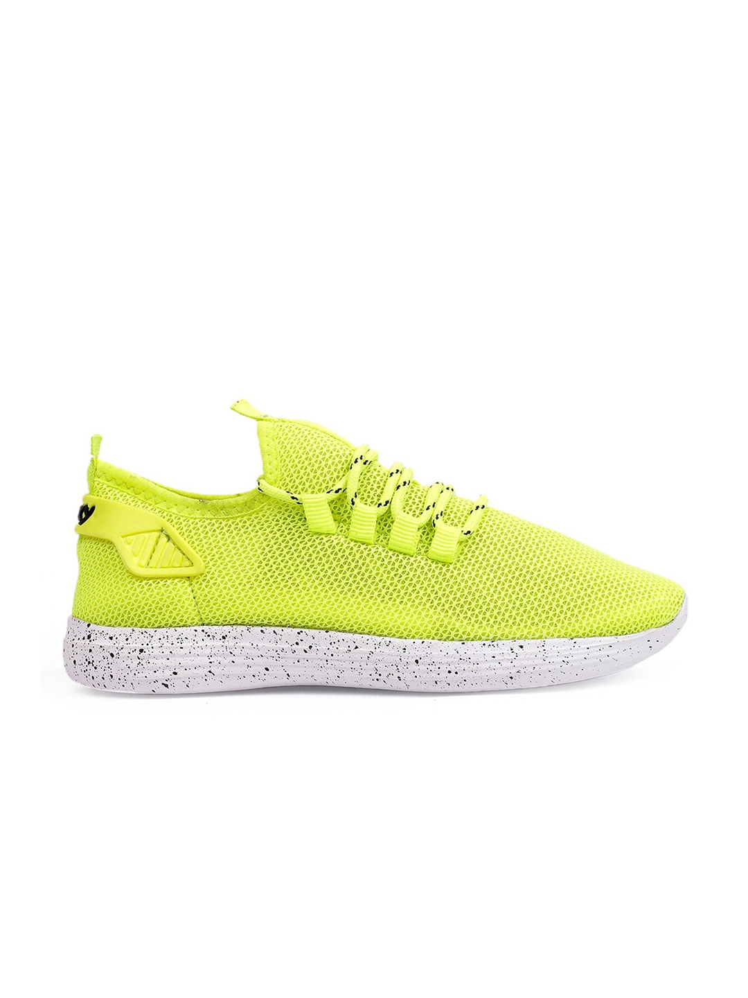 

Bxxy Women Mesh Lace-Ups Running Non-Marking Shoes, Lime green