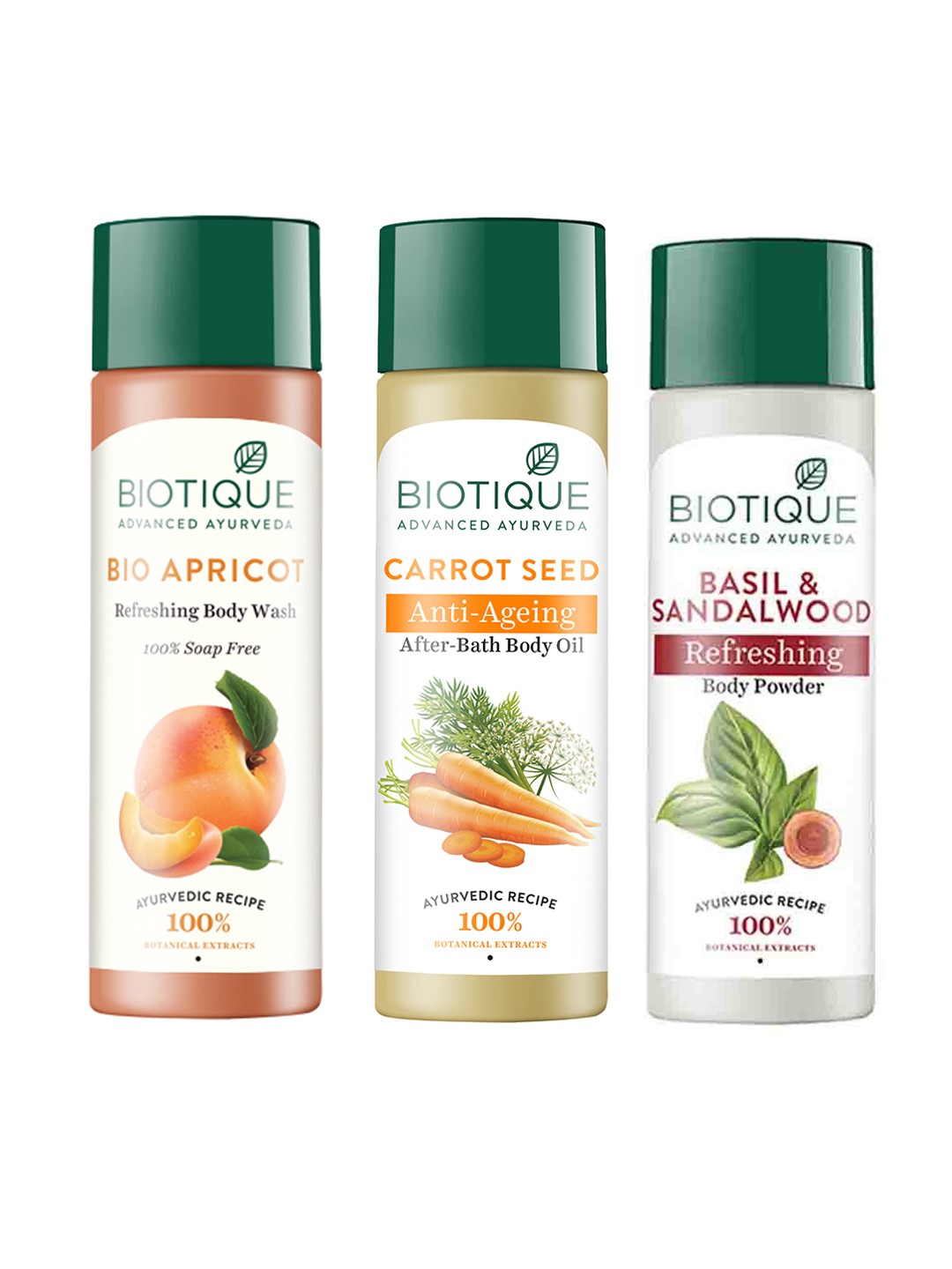 

Biotique Natural Bath & Body Care Set, White