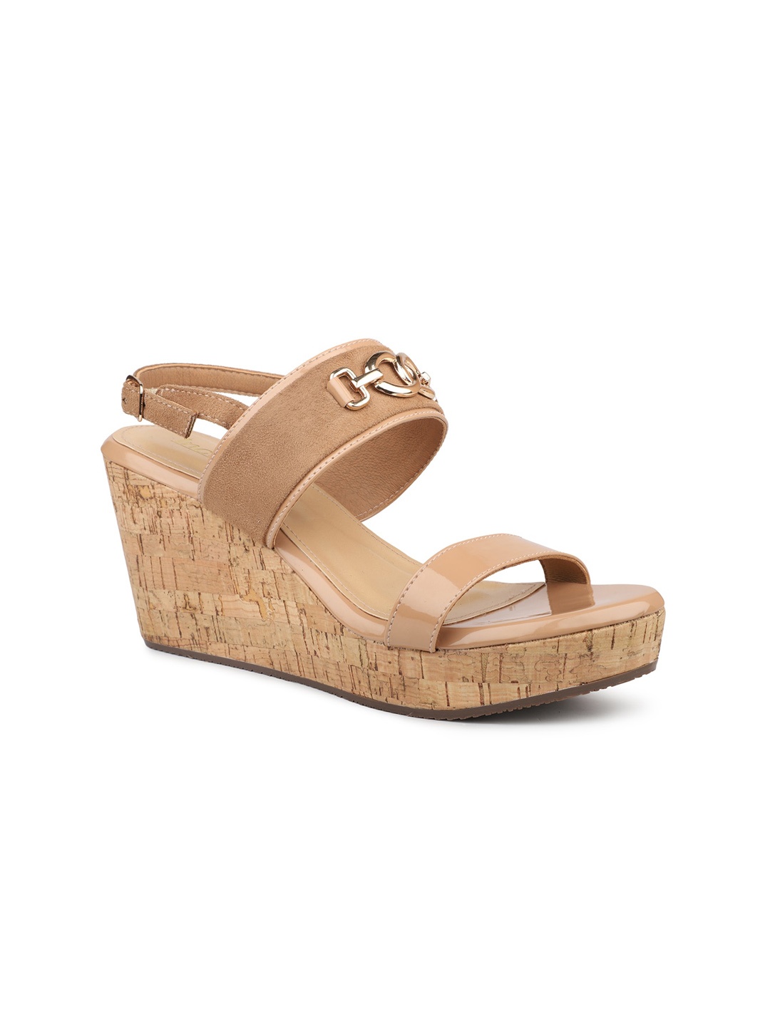 

Inc 5 Embellished Wedge Heels, Beige