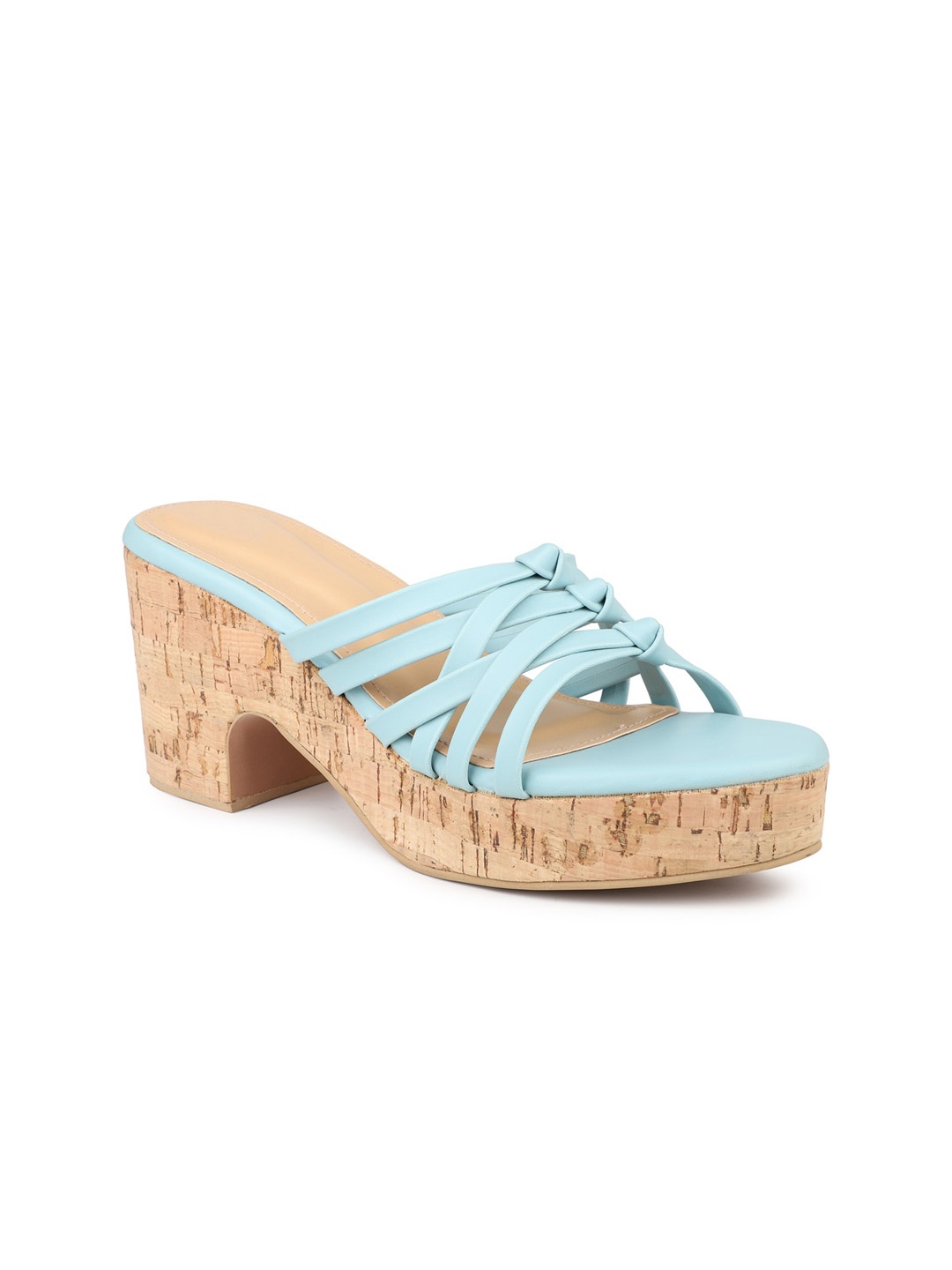 

Inc 5 Textured Wedge Heels, Blue