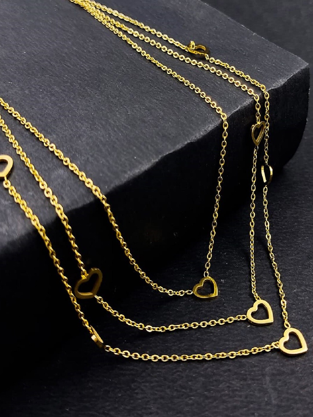

OOMPH Gold-Plated Layered Necklace