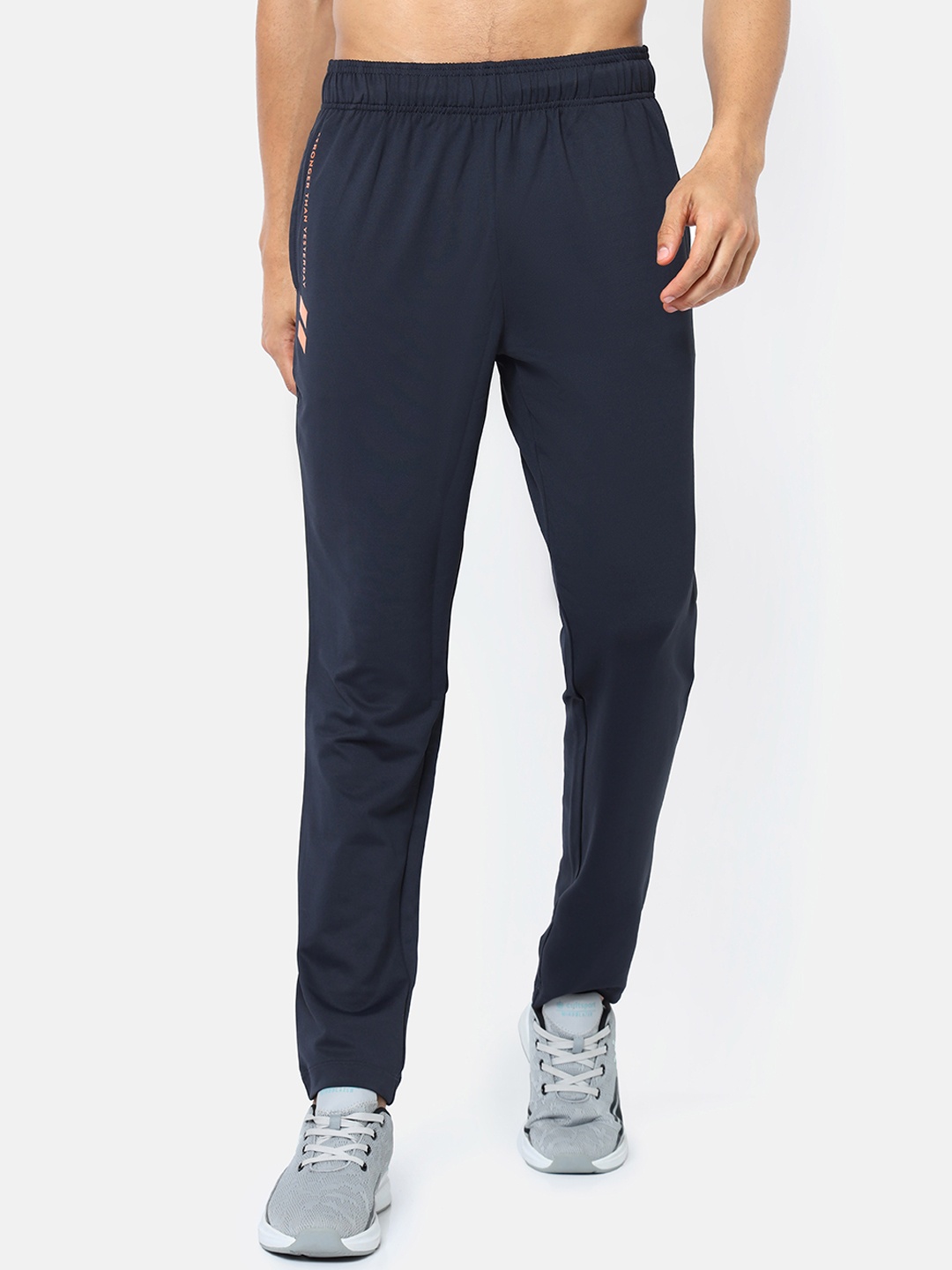 

CULT Men Placement Print Performance Track Pants, Black
