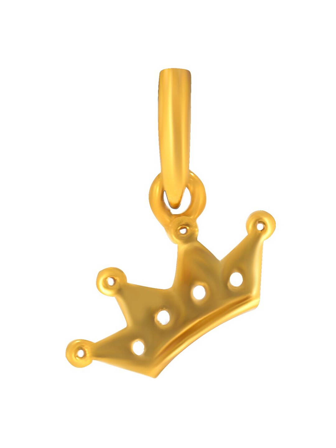 

SENCO Kids A Princess Crown 18KT Gold Pendant-0.8gm