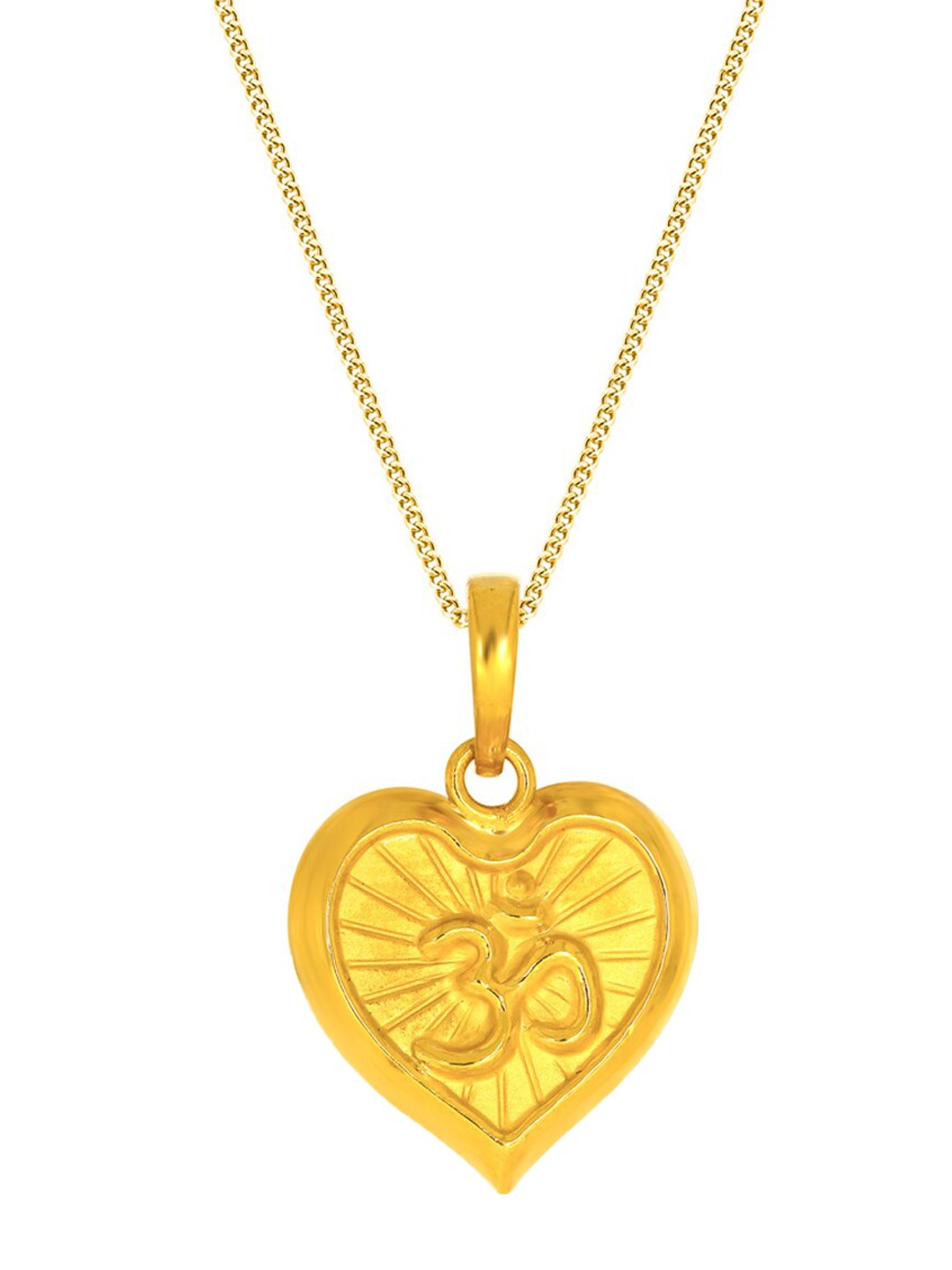 

SENCO Lord Affection 22KT Gold Pendant-1.0gm