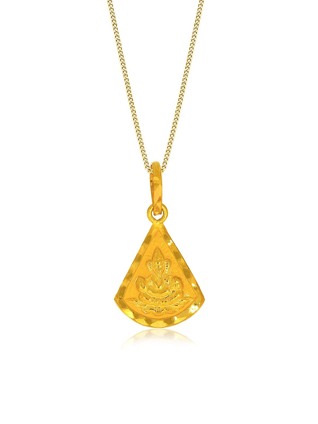 

SENCO Vinayaka 22KT Gold Pendant-0.6gm