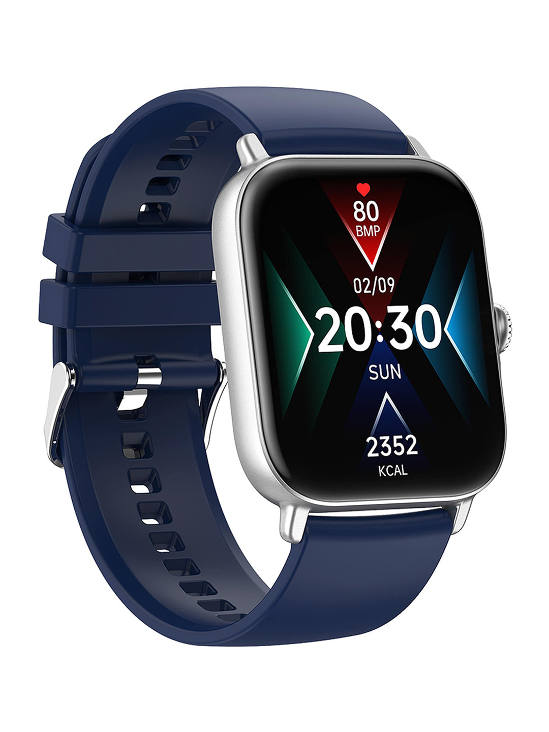 

GIZMORE FLASH 1.85 Inch AOD Display 15 day Battery Life BT Calling Smartwatch, Blue
