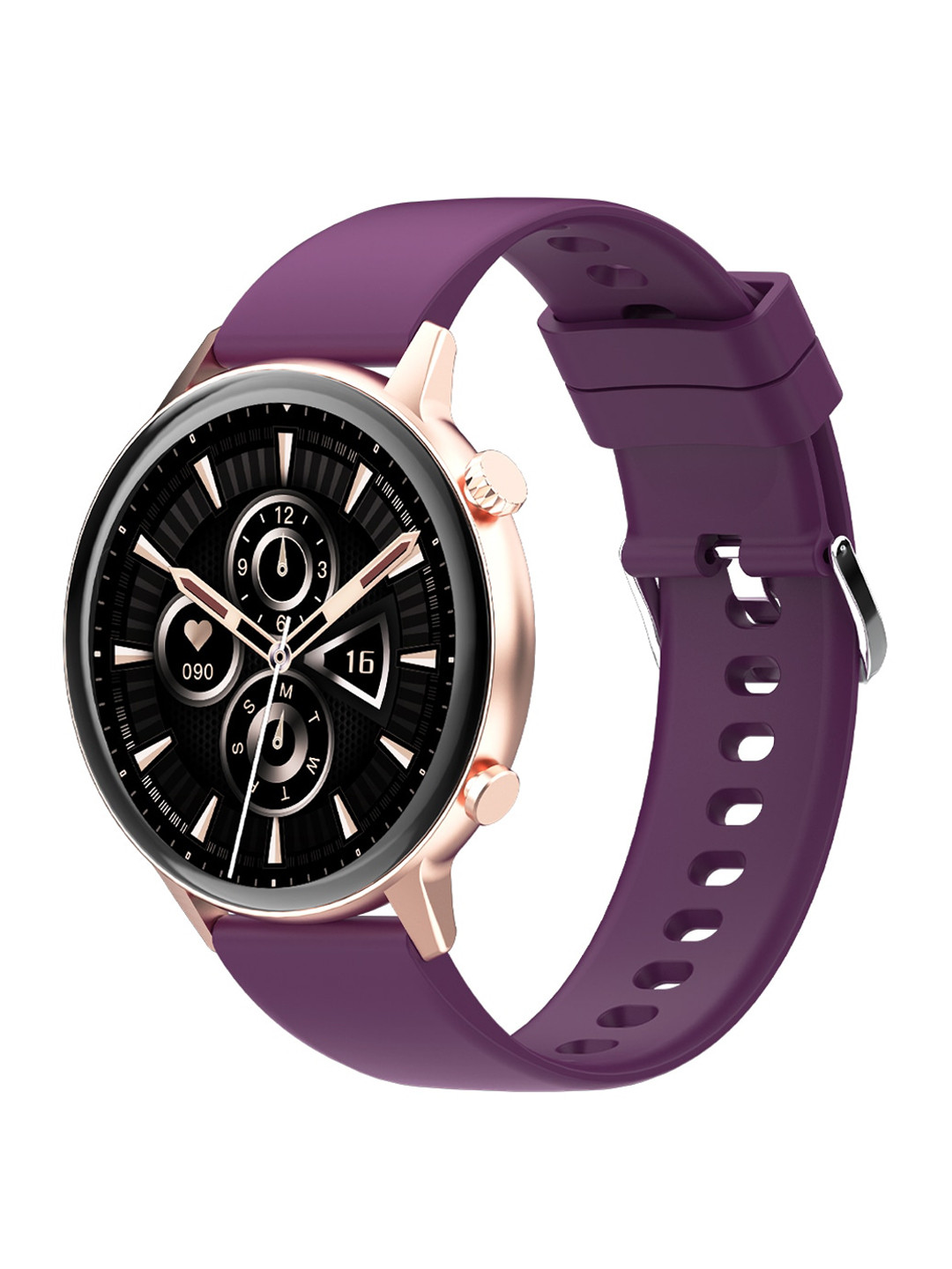 

GIZMORE ORBIT BT Calling with 3.3 Cm ALWAYS-ON 500 NITS Brightness Smartwatch, Burgundy