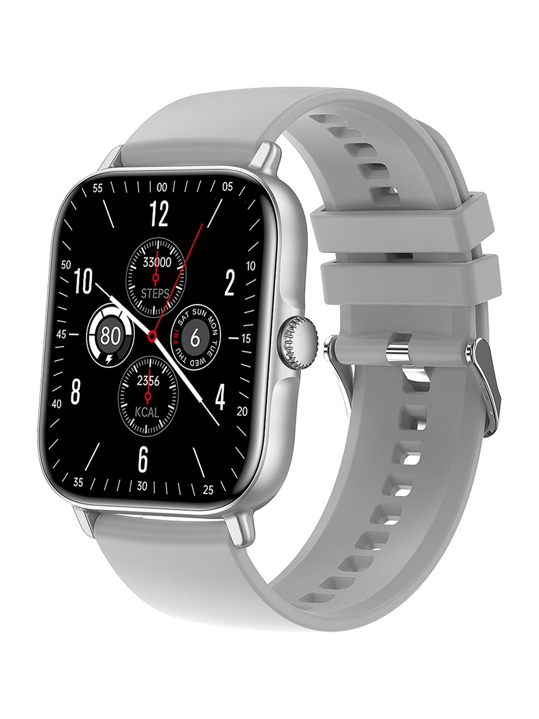 

GIZMOR FLASH 1.85 Inch AOD Display 15 day Battery Life BT Calling Smartwatch, Grey