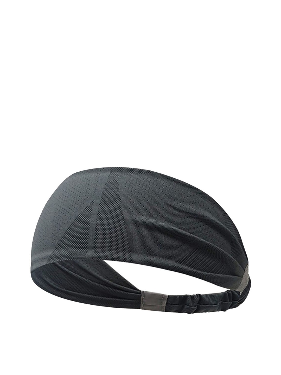 

YOUSTYLO Textured Breathable Anti UV 40+ Sweat Absorbent Chill Wrap Headband, Grey