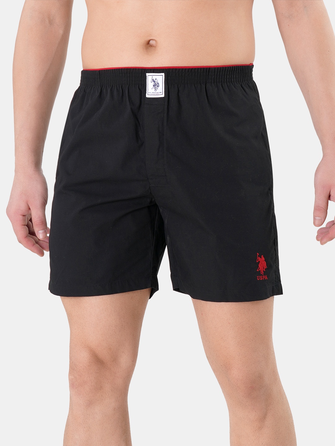 

U.S. Polo Assn. Black Pure Cotton Boxers I108-002-PL