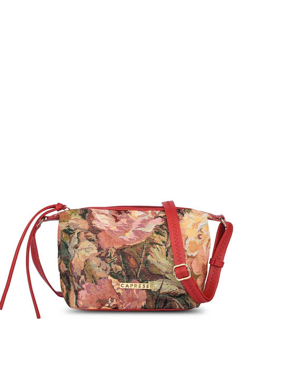 

Caprese Floral Printed Sling Bag, Multi