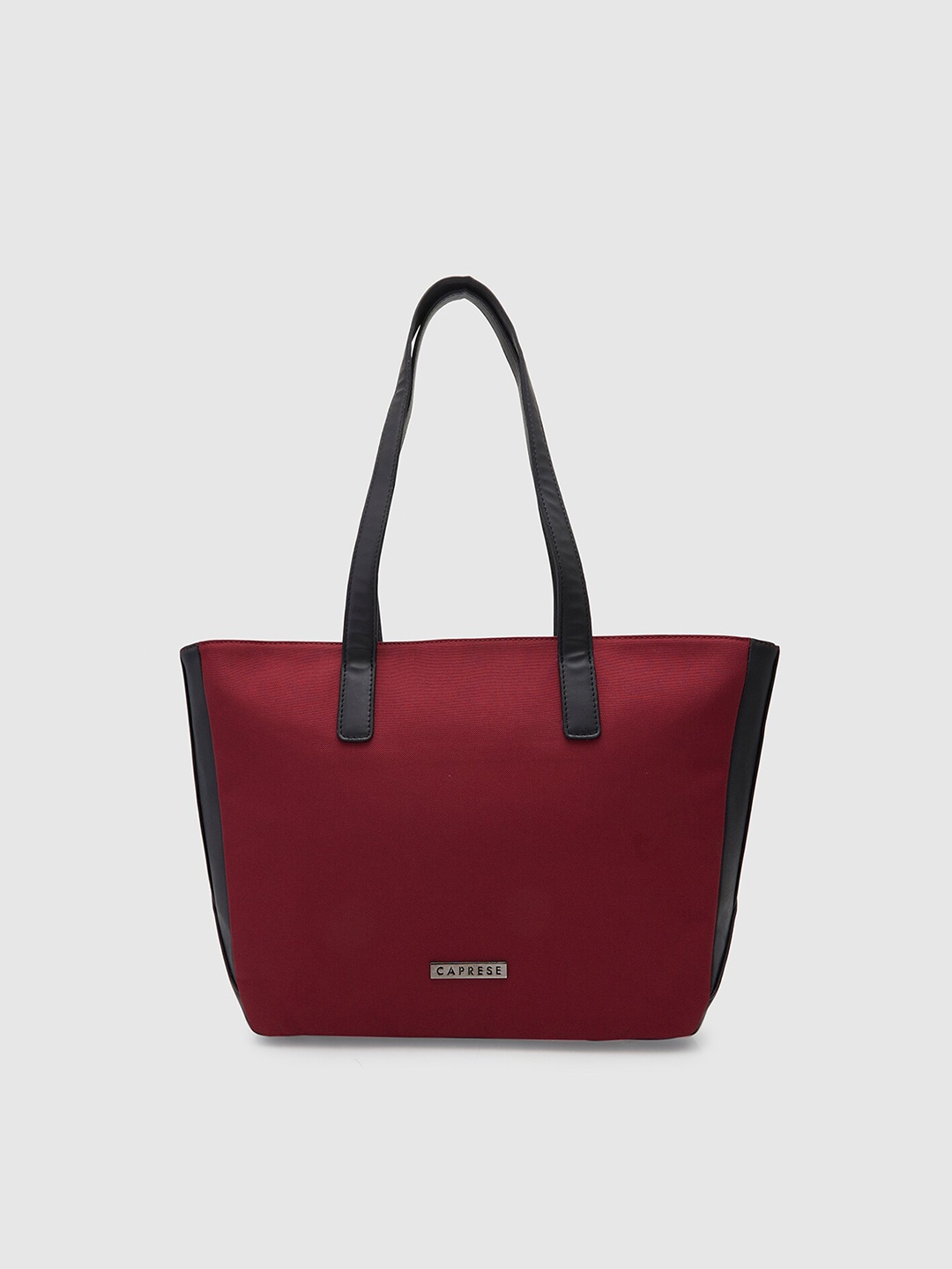 

Caprese Colourblocked Tote Bag, Red