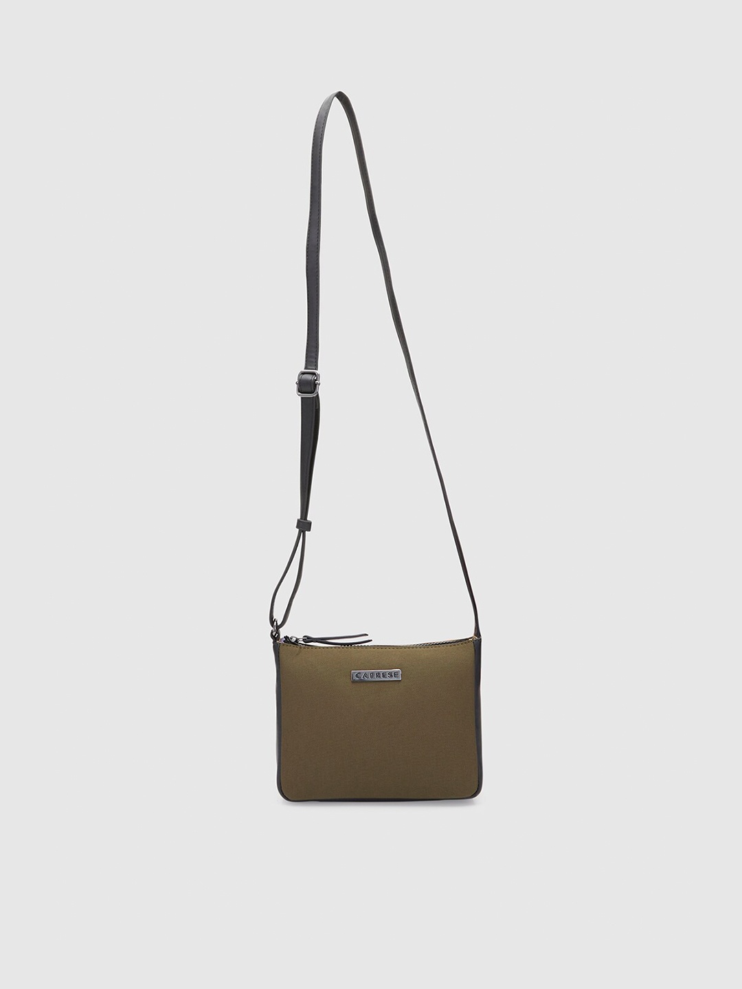 

Caprese Structured Small Sling Bag, Olive