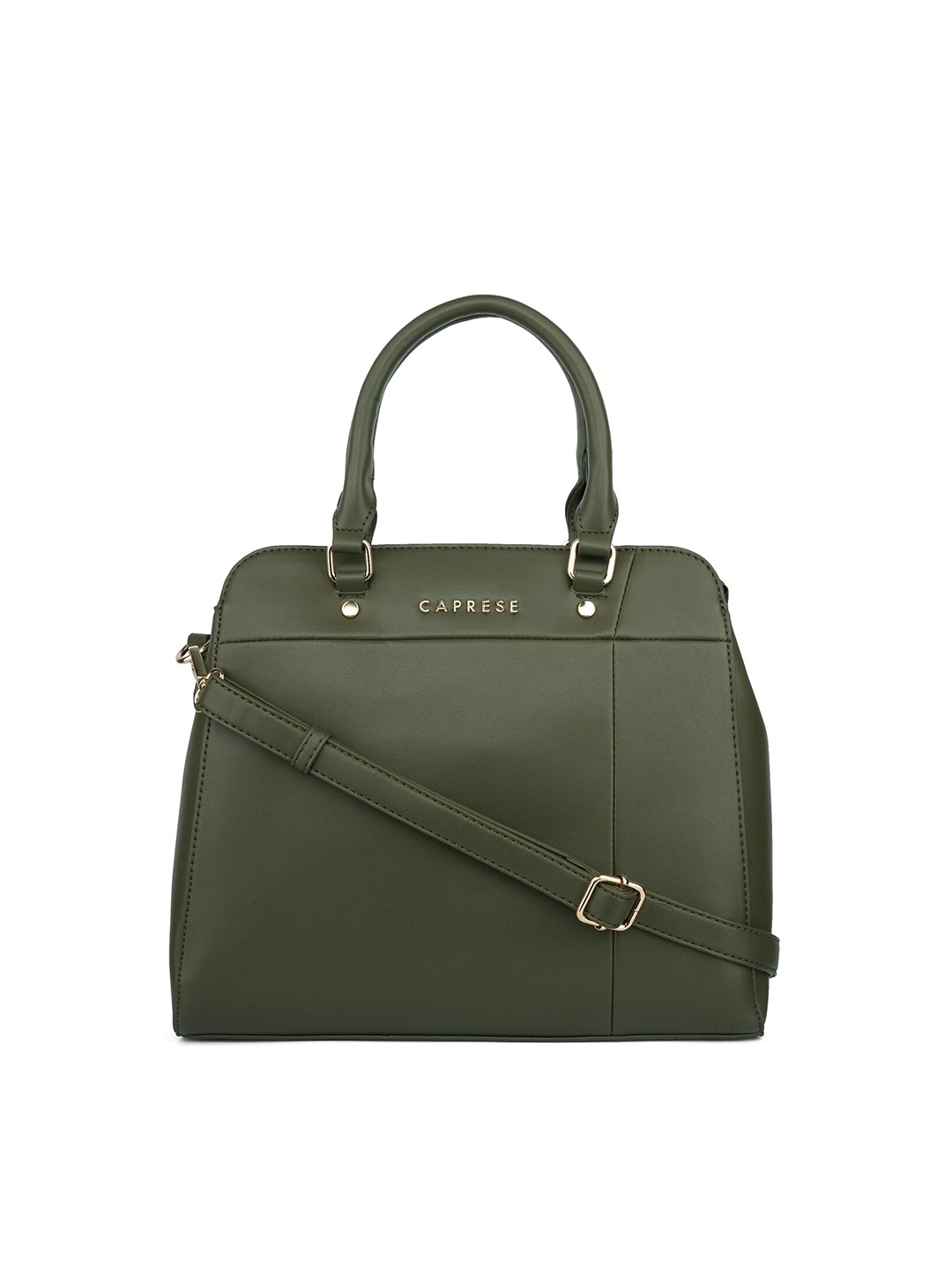 

Caprese Women Structured Handheld Bag, Olive