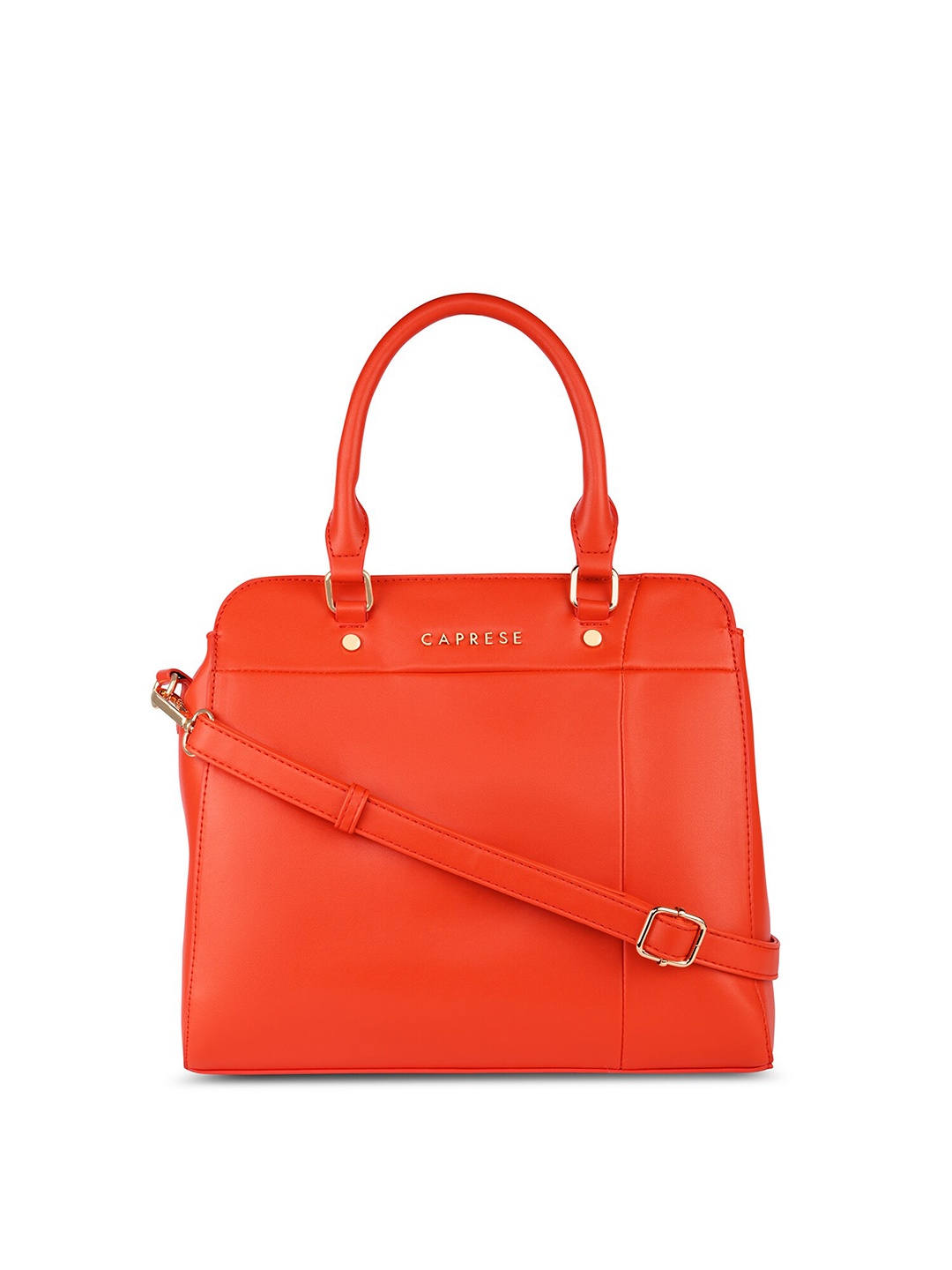 

Caprese Structured Satchel Bag, Red