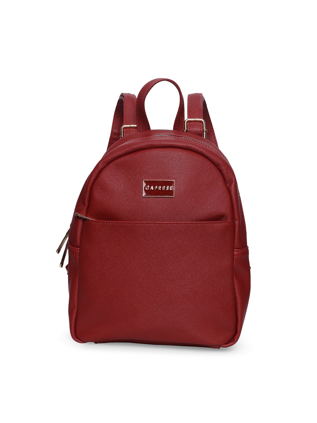 

Caprese Women Leather Backpack, Maroon