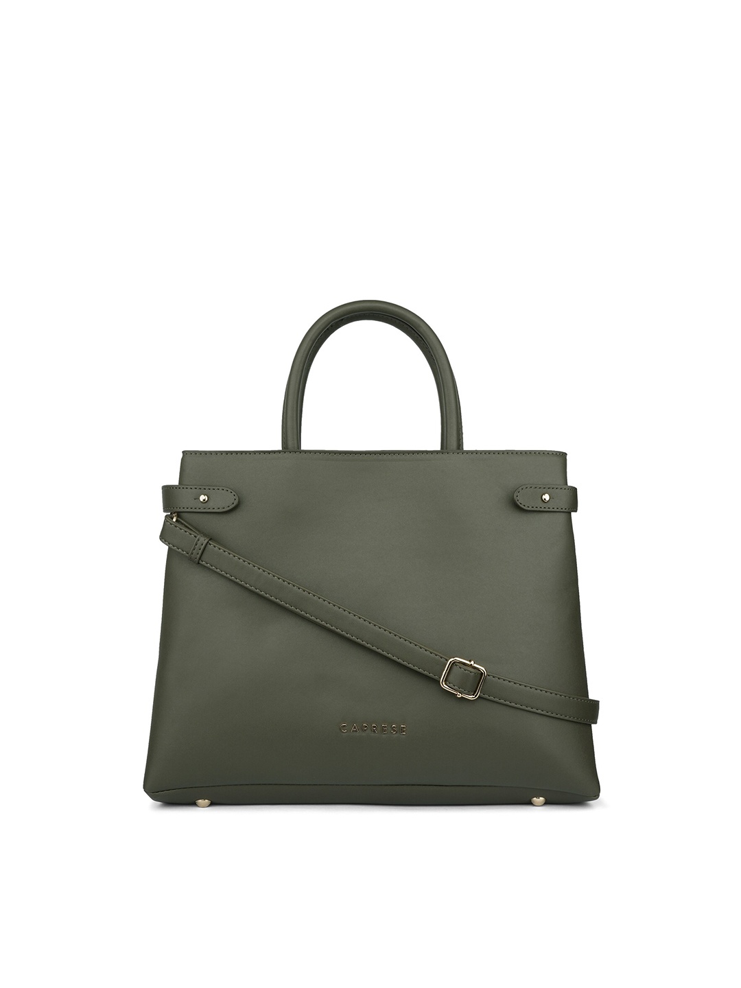 

Caprese Structured Handheld Bag, Olive