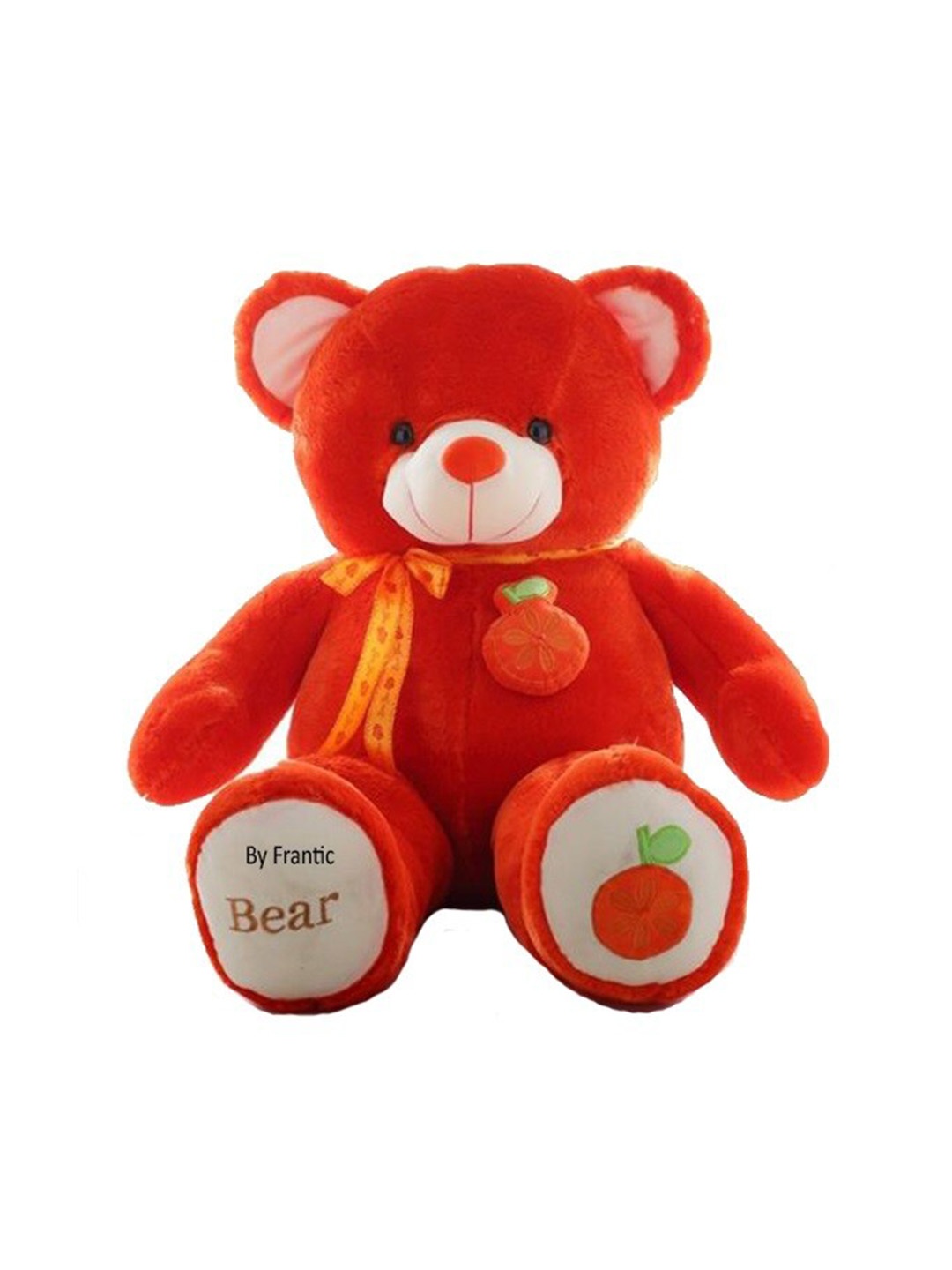 

Frantic Stuffed Huggable Non-Toxic Teddy Bear, Orange