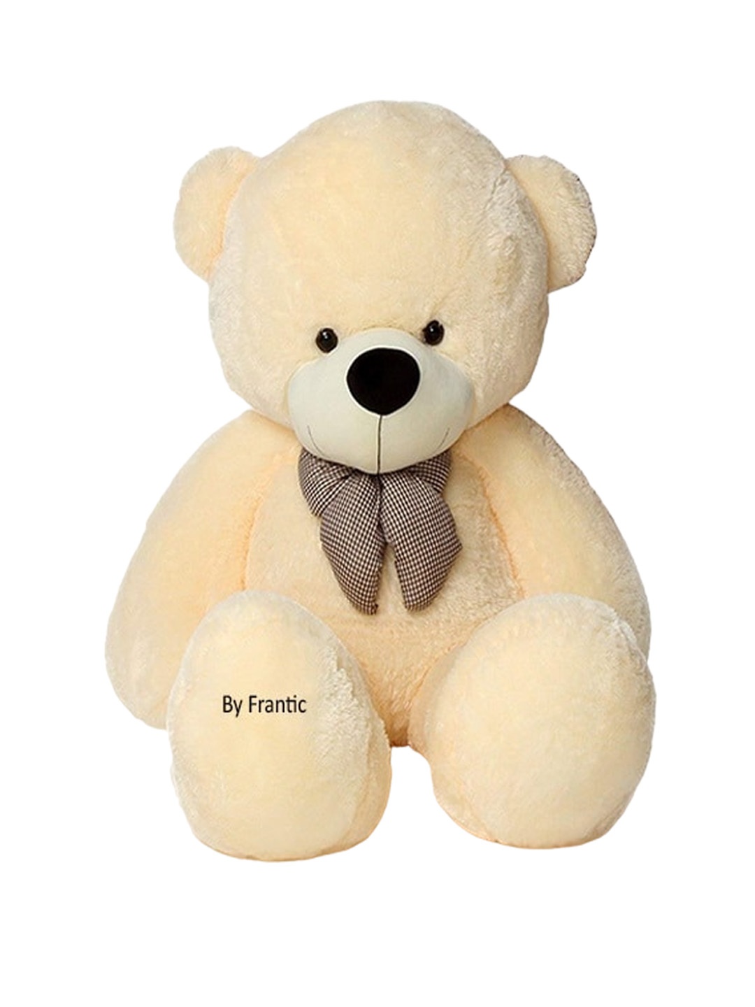 

Frantic Stuffed Huggable Non-Toxic Teddy Bear, Cream
