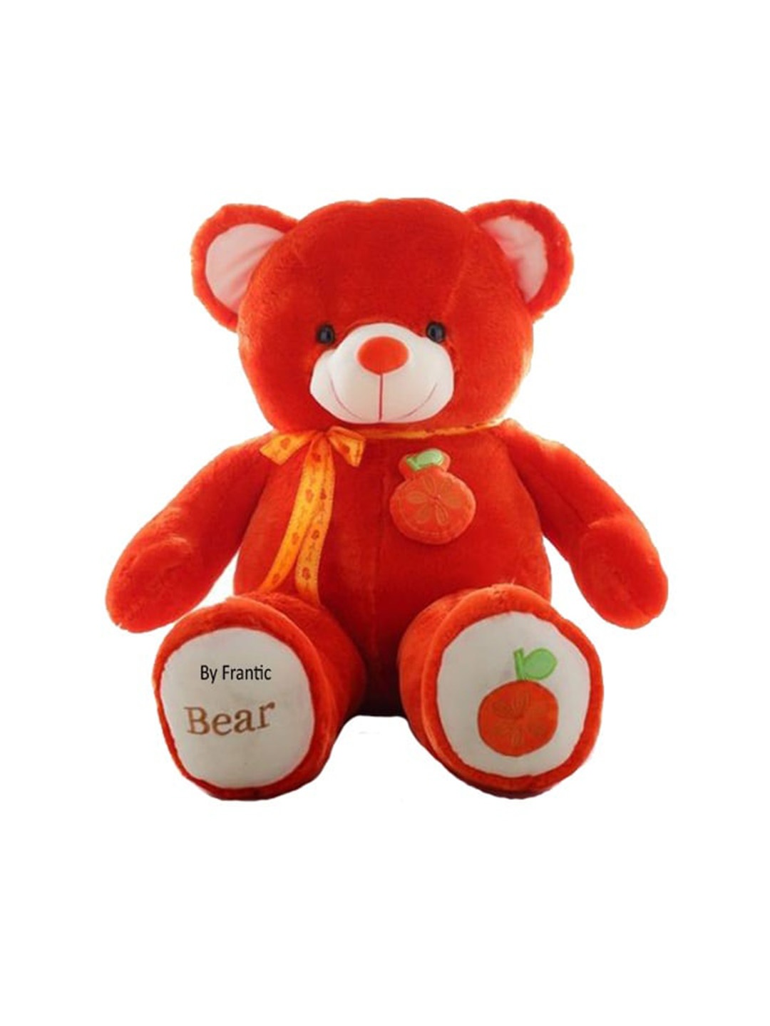 

Frantic Stuffed Huggable Non-Toxic Teddy Bear, Orange