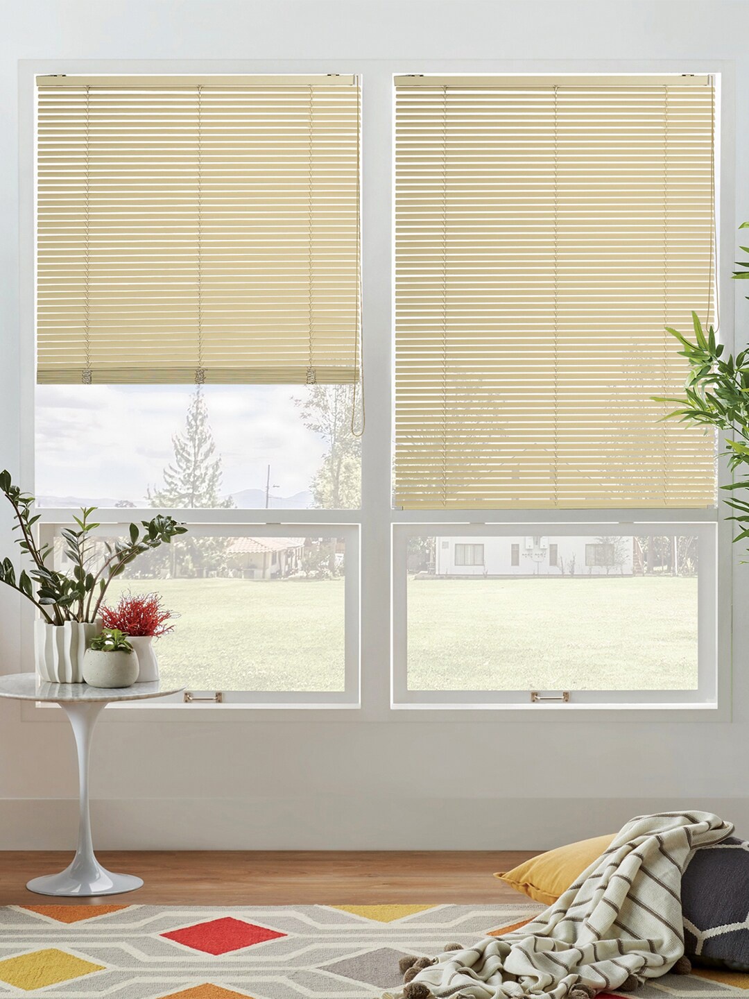 

Deco Window Beige Room Darkening Window Blinds