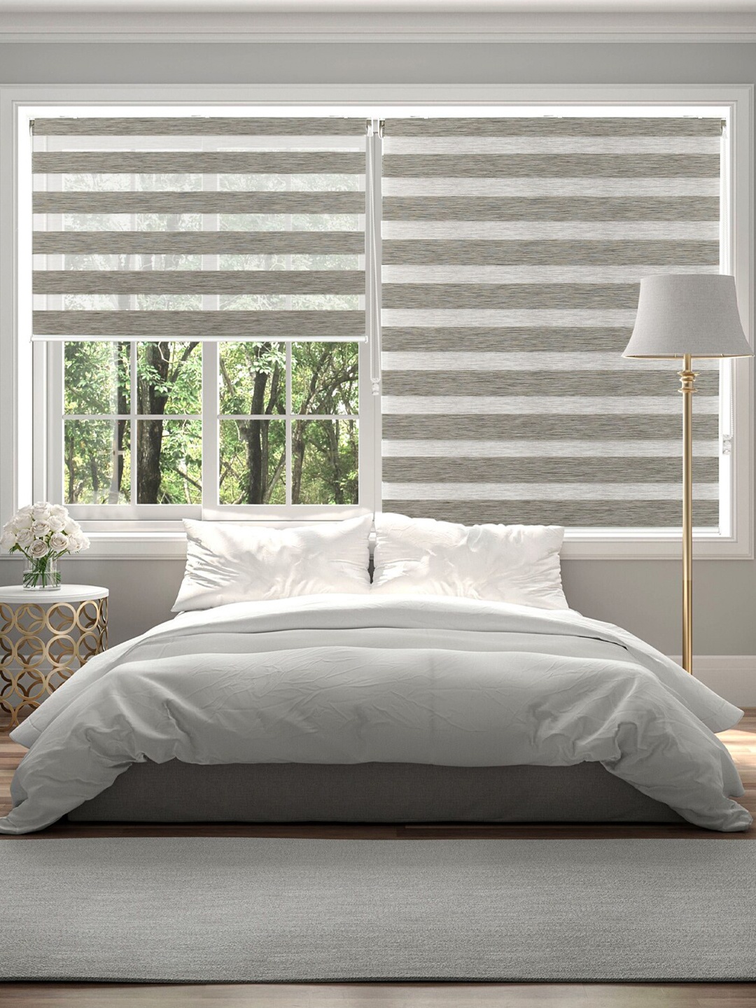 

Deco Window Brown Room Darkening Window Blinds