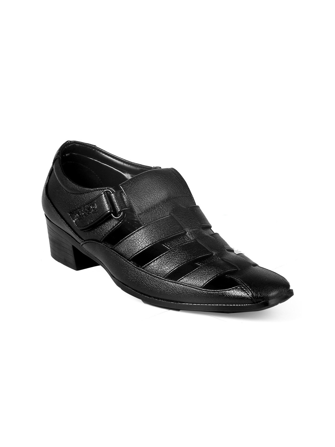 

Bxxy Men Fisherman Elevator Sandals, Black