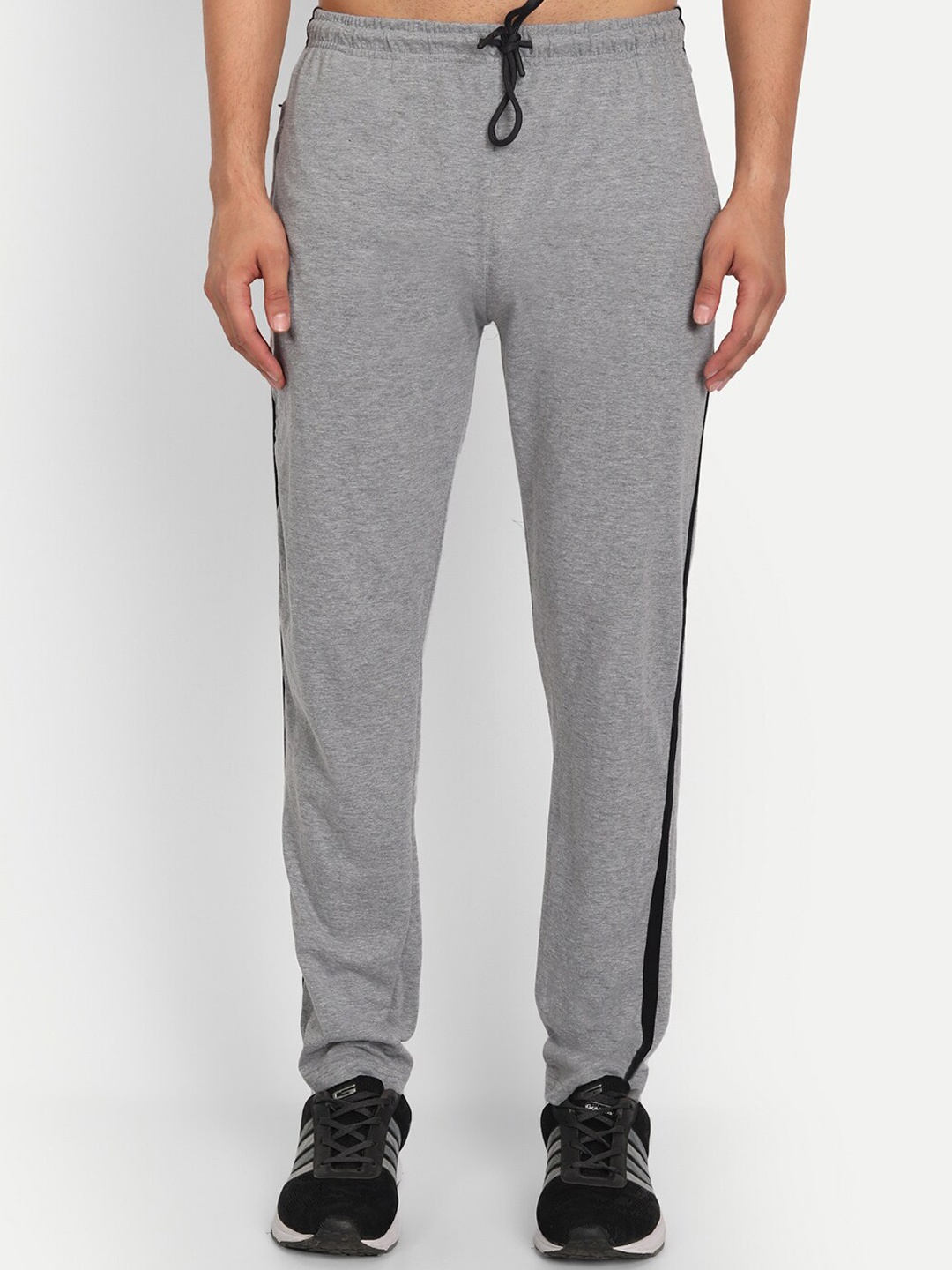 

T.T. Men Cotton Training & Gym Track Pants, Grey