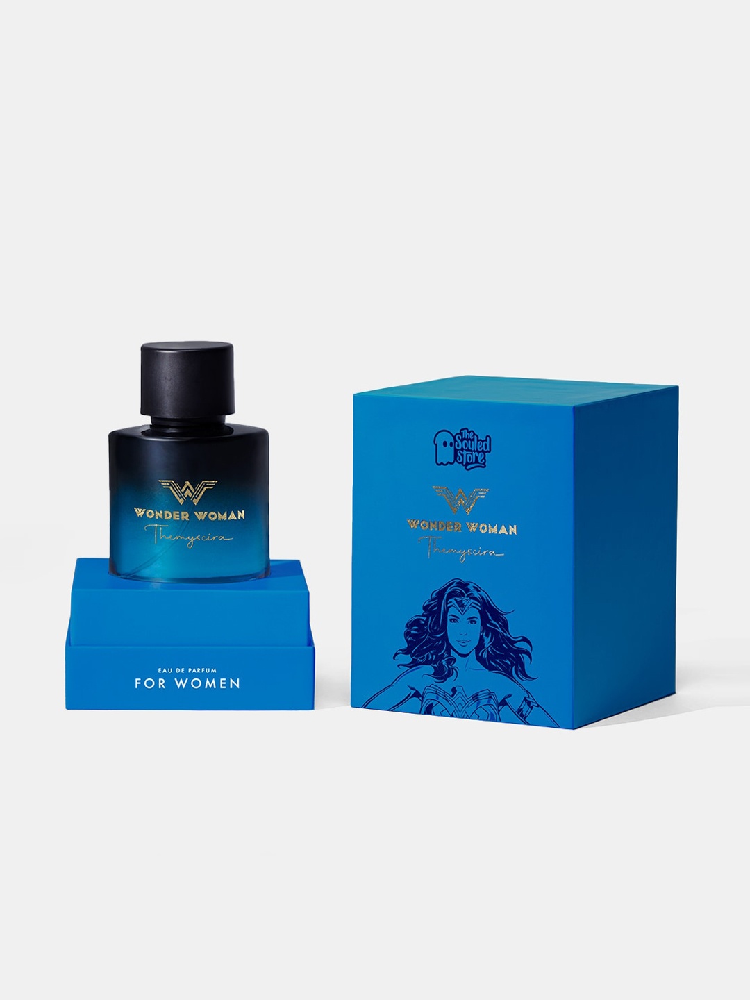 

The Souled Store Wonder Woman Themyscira Eau De Parfum - 100 ml, Blue