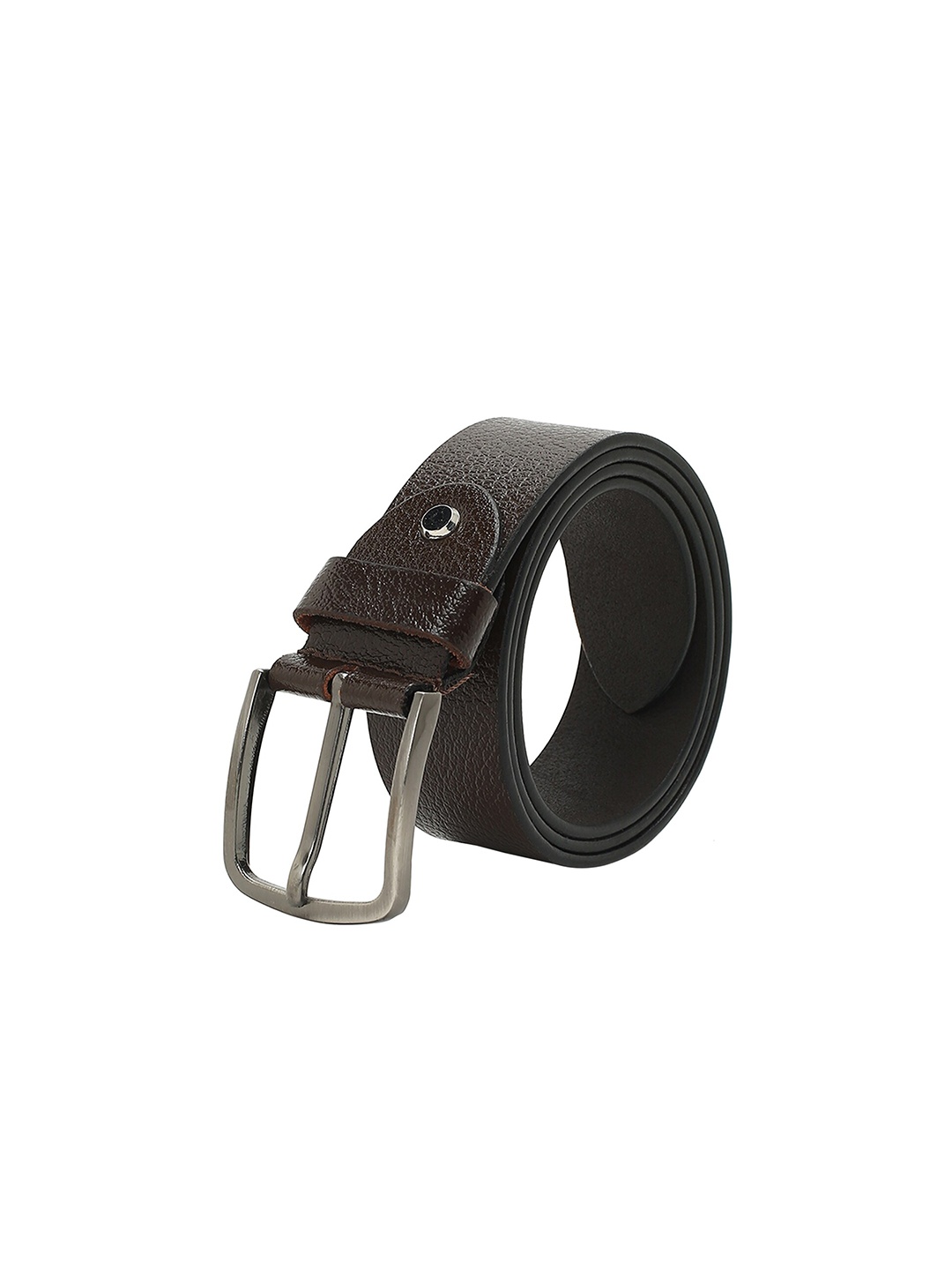

CRUSSET Men Leather Belt, Brown