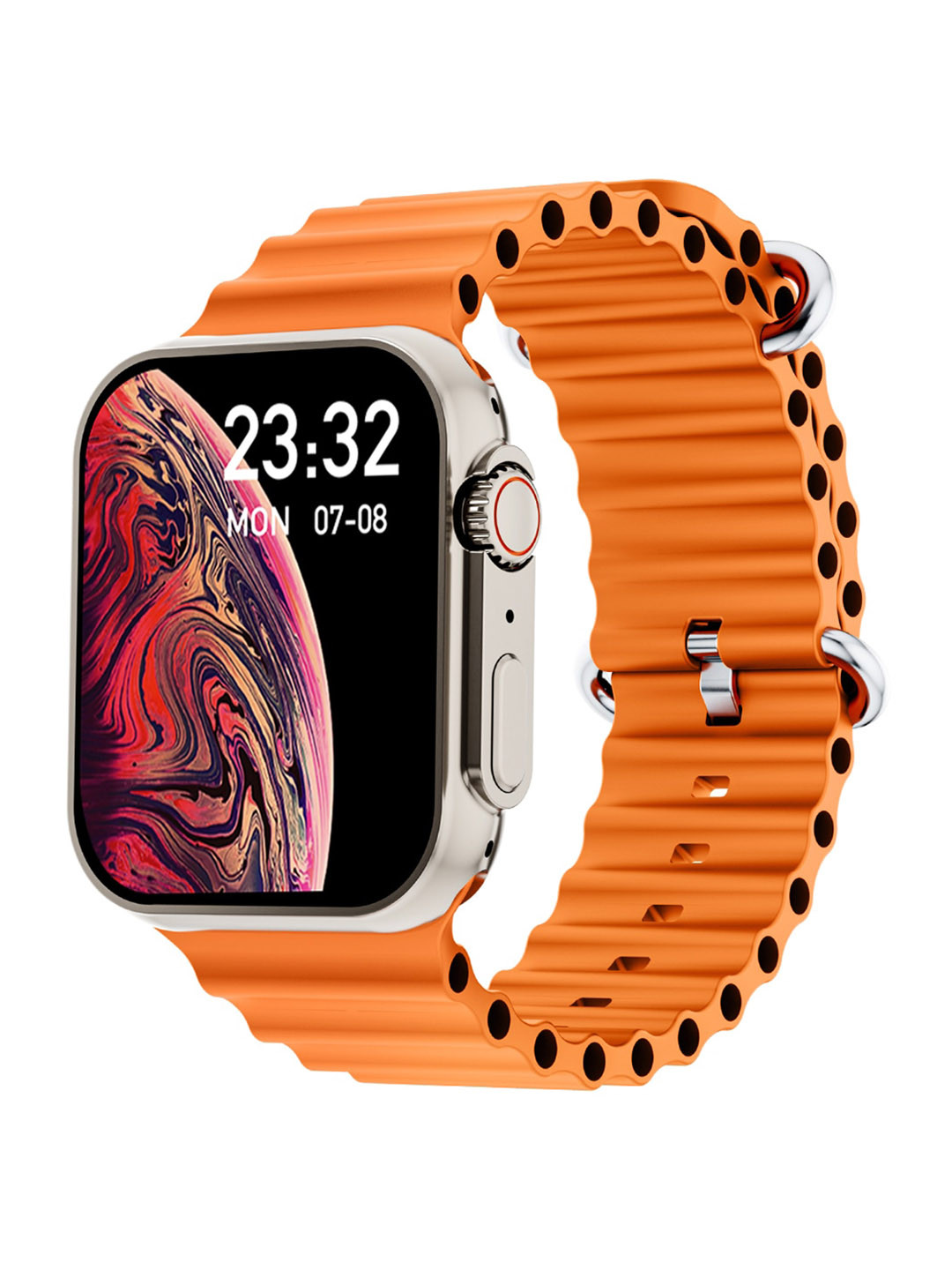 

GIZMORE Gizfit 933 Scratch & Water Resistant Smart Watch, Orange