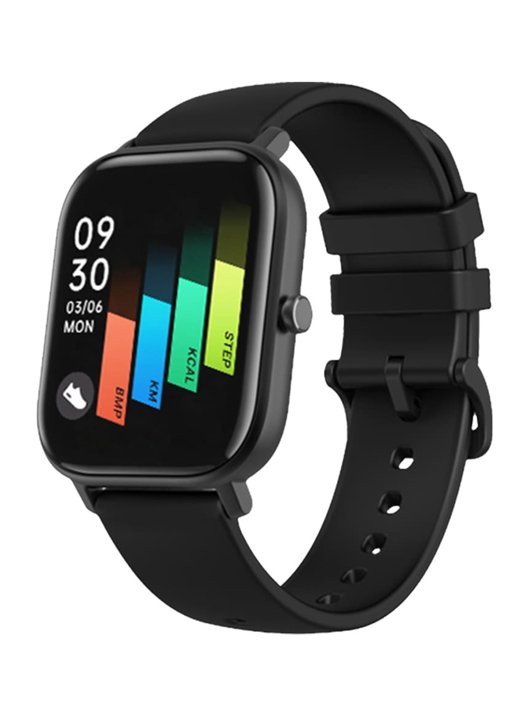 

GIZMORE Spark BT Calling Weather Functions Calling SmartWatch, Black