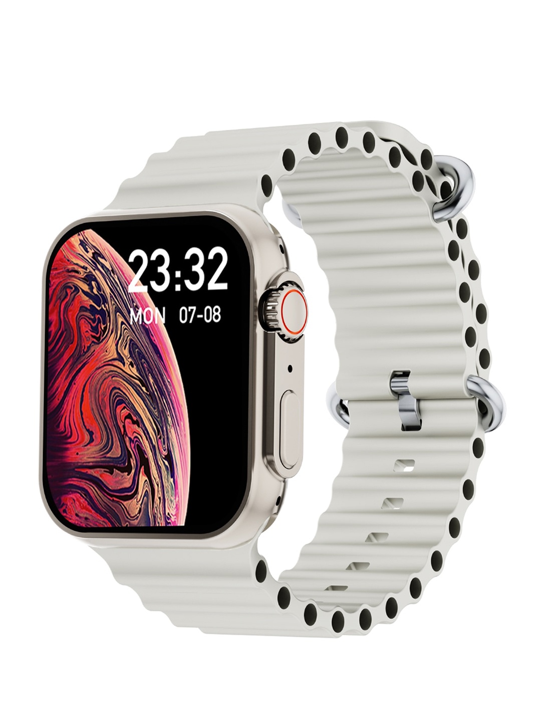 

GIZMORE VOUGE 1.95 AOD 600 NITS 320 X 385 PX HD Display Bluetooth Calling Smartwatch, Grey