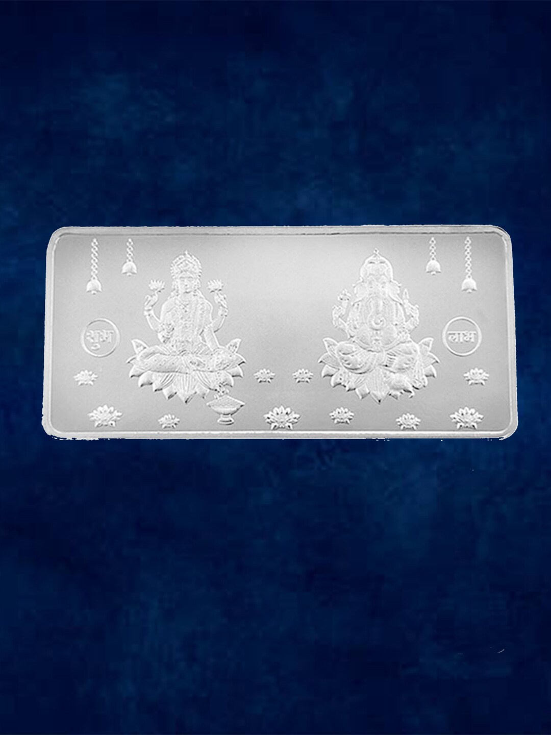 

Taraash Goddess Lakshmi & Lord Ganesh Silver Bar Coin-20 gram