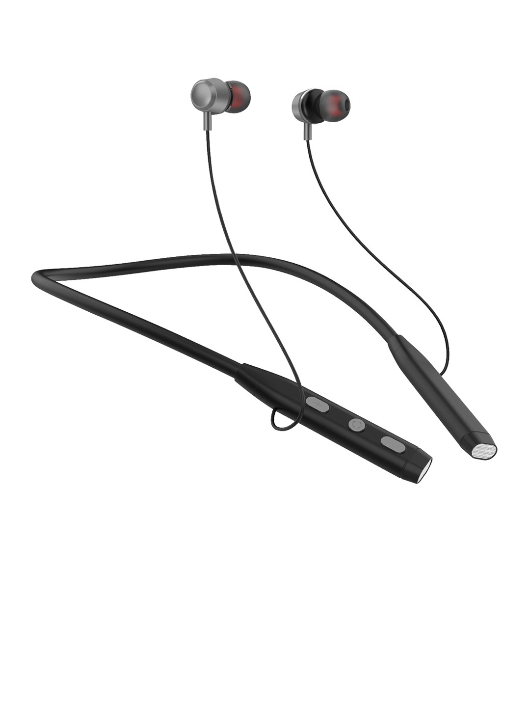 

GIZMORE MN226 JAZZ BT Neckband With 20H Playtime & Fast Charging Bluetooth Headset, Grey