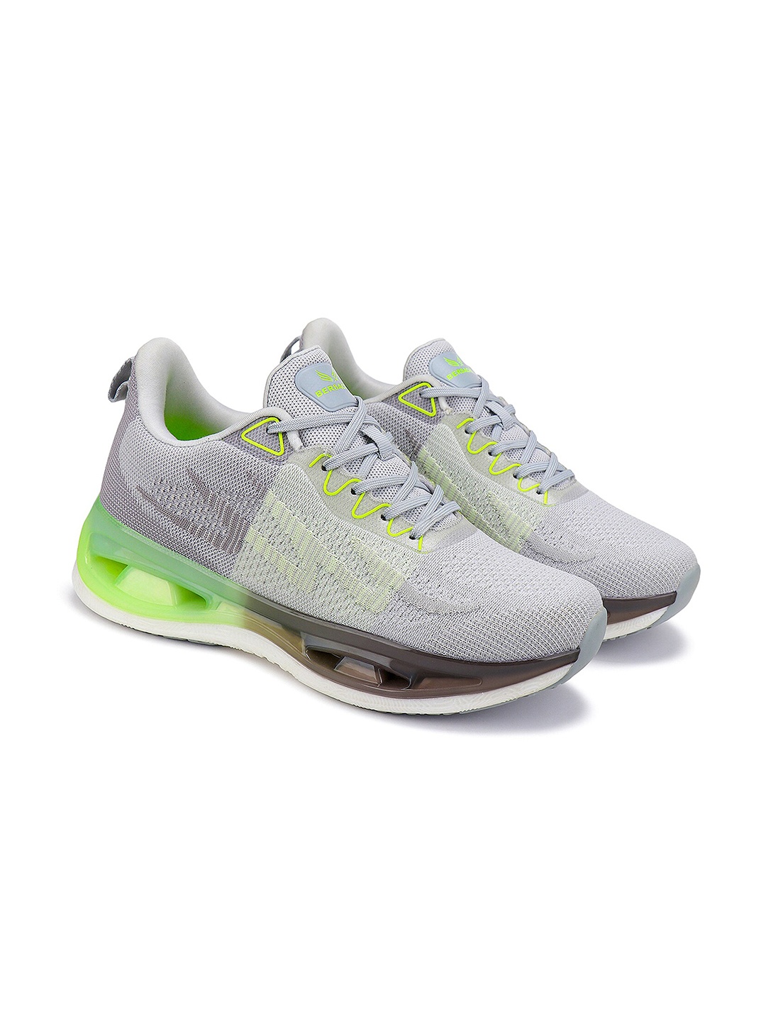 

BERSACHE Men Non-Marking Lightweight Running Sports Shoes, Grey