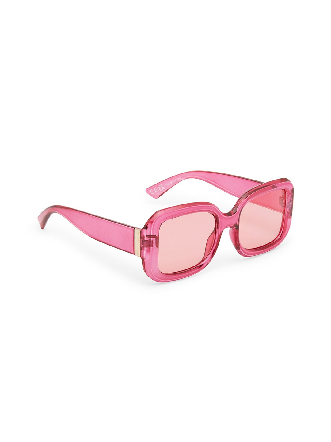 

ALDO Women Rectangle Sunglasses With Regular Lens 747544366147, Fuchsia