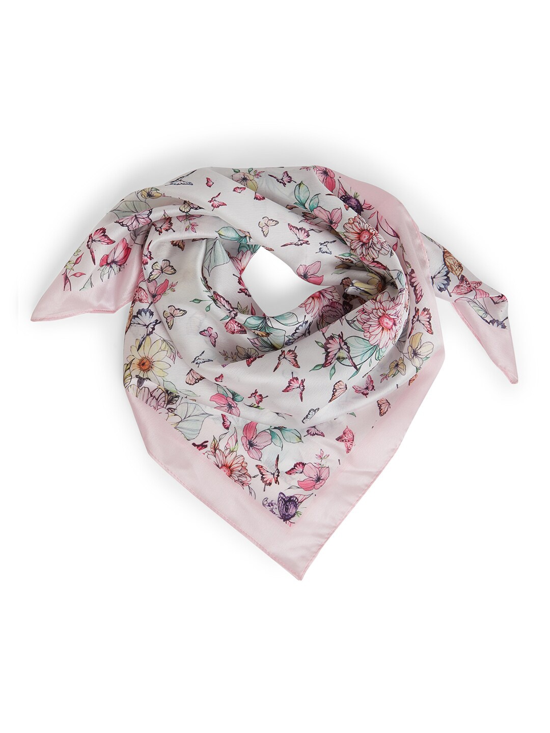 

ALDO Women Floral Printed Scarf, Peach