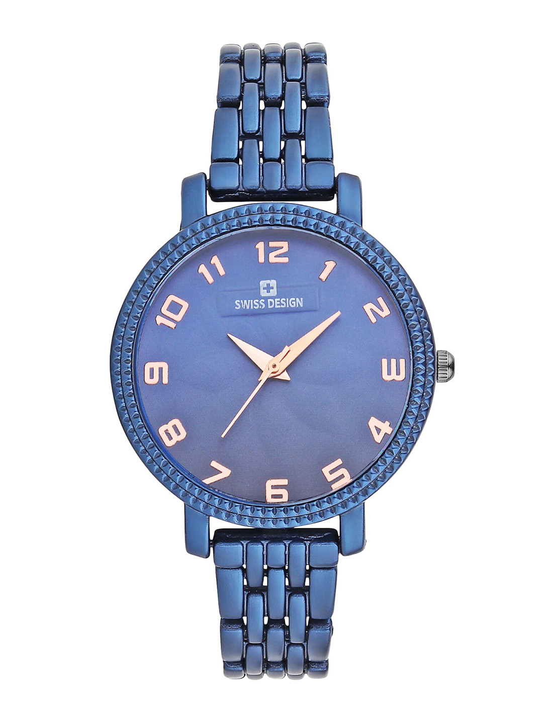 

Swiss Design Women Bracelet Style Straps Analogue Watch SDWJ Set-46, Blue