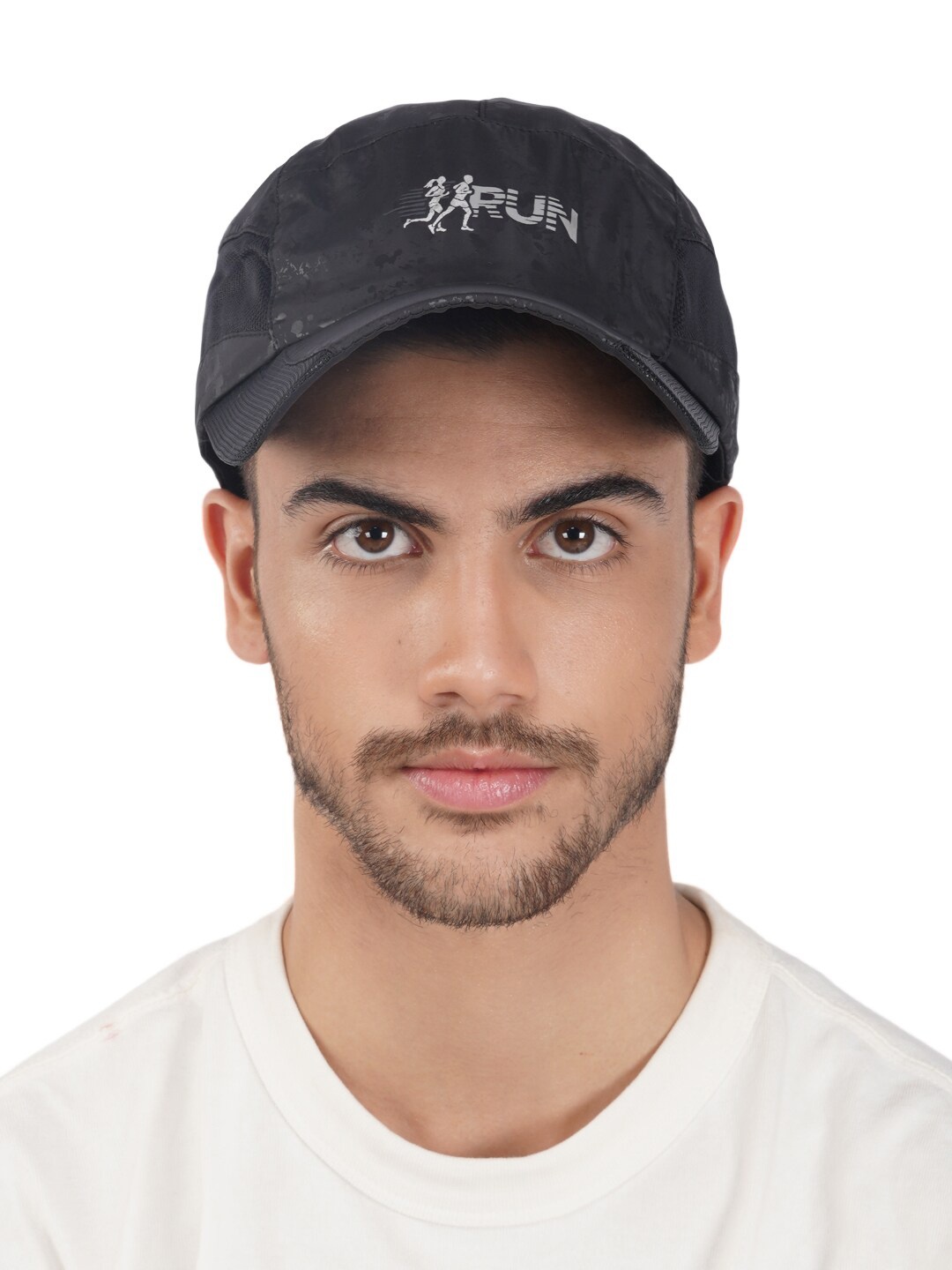 

iSWEVEN Adults Self Design Baseball Cap, Black