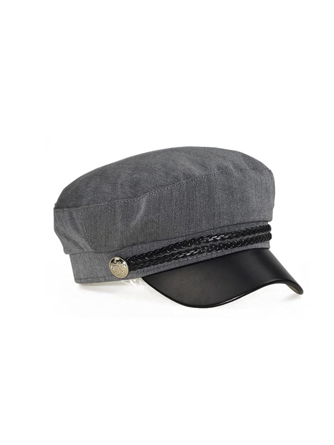 

iSWEVEN Women Cotton Visor Cap, Grey