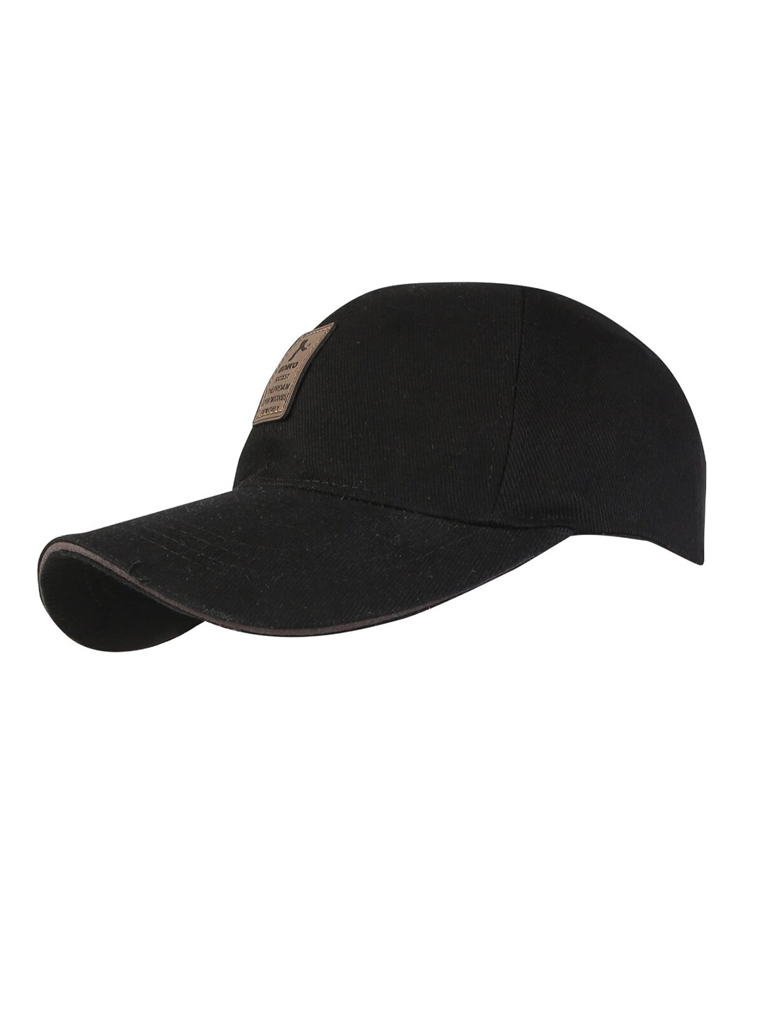

iSWEVEN Light Weight Cotton Snapback Cap, Black
