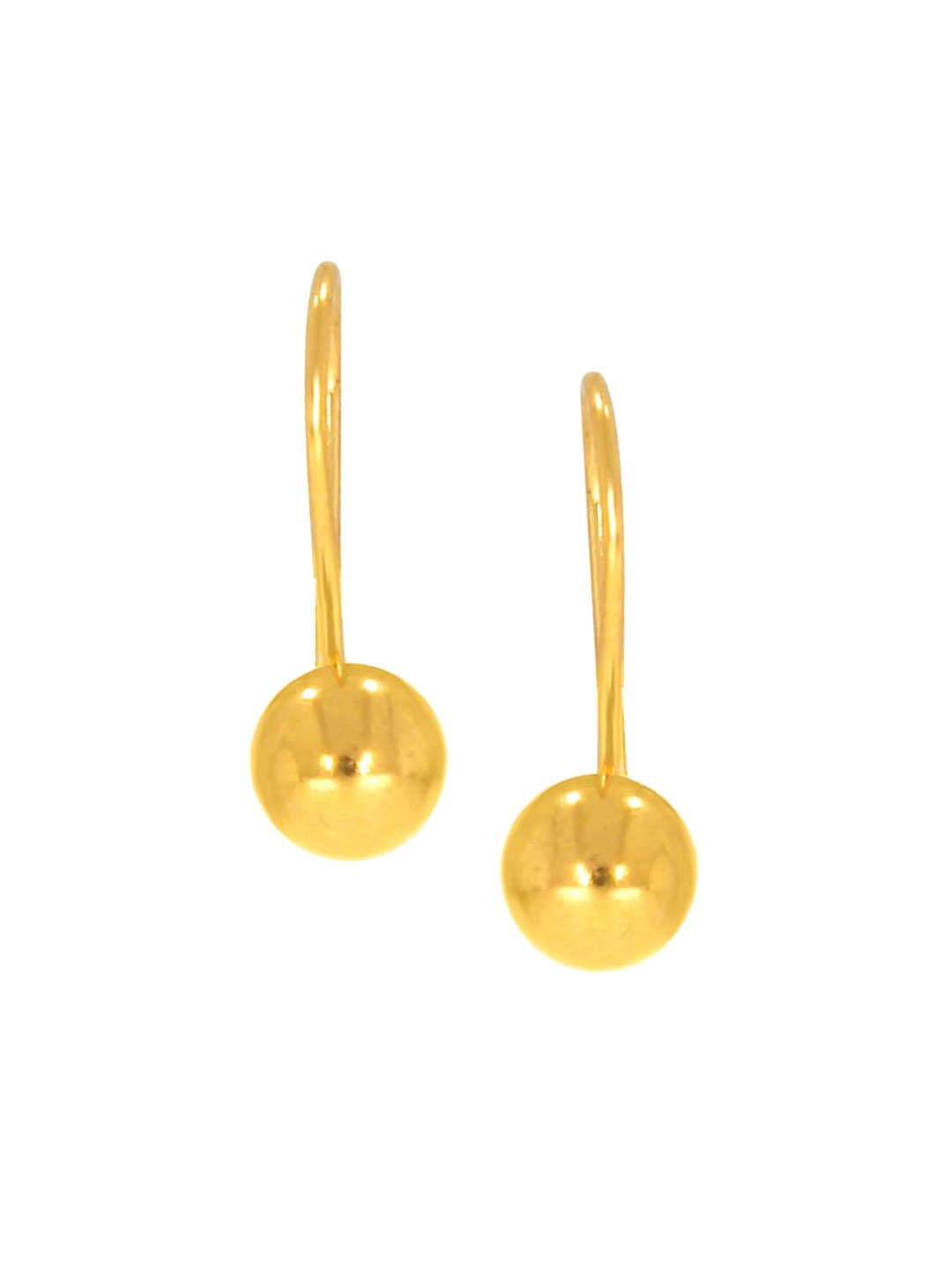 

SENCO An Innocence Sparkle 22KT Gold Stud Earrings-1.25gm