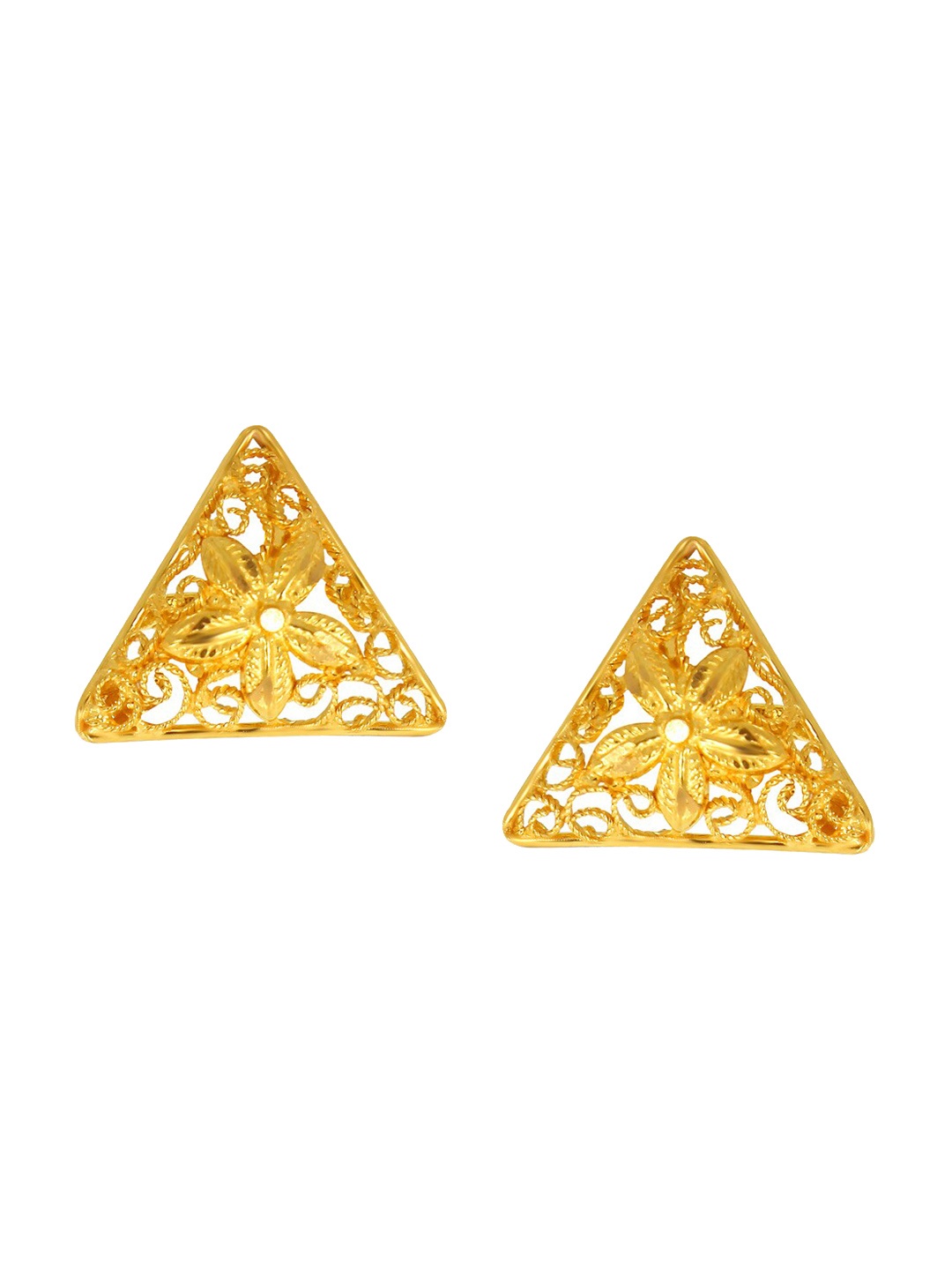 

SENCO Magnifico 22KT Gold Stud Earrings-2.7gm