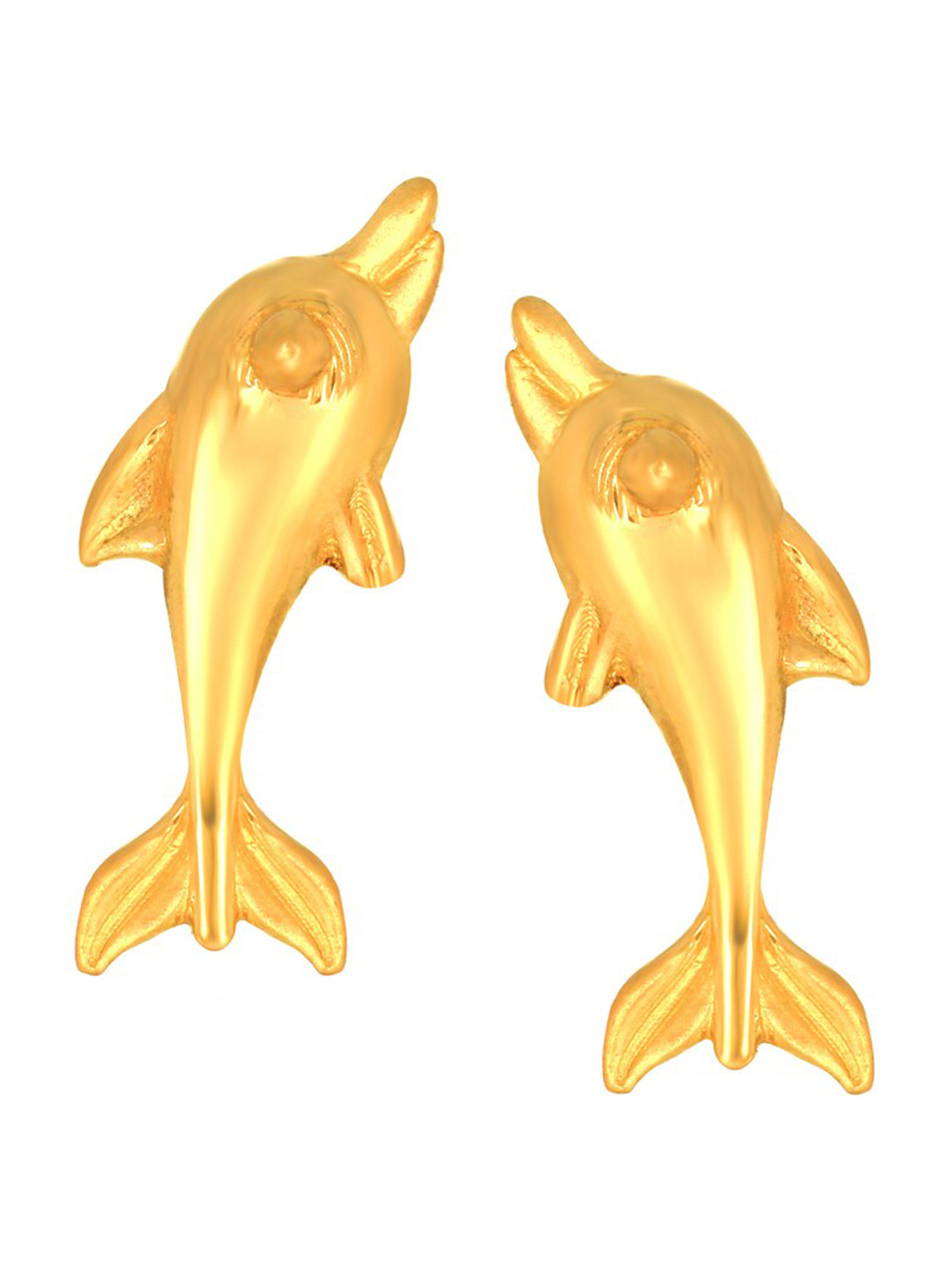 

SENCO Dancing Dolphin 22KT Gold Stud Earrings-2.0gm