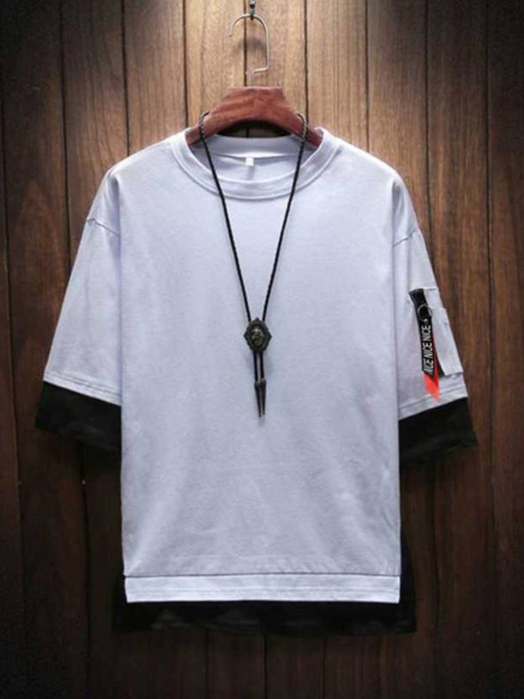 

Try This Drop-Shoulder Cotton T-shirt, White