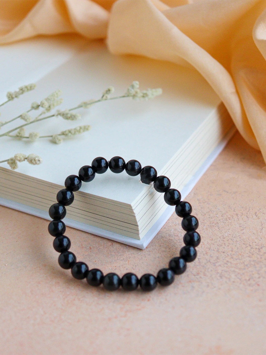 

RDK Beaded Slip-On Elasticated Bracelet, Na