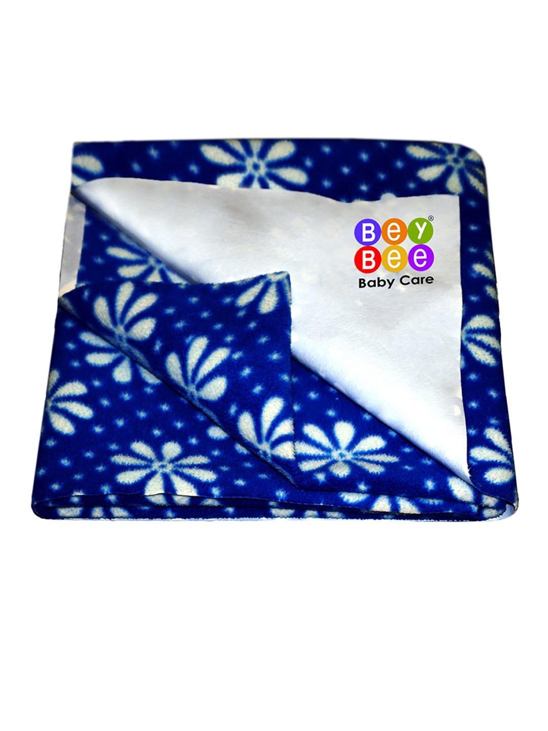 

BeyBee Kids Blue Cotton Waterproof & Anti-Dust Medium Baby Dry Sheet