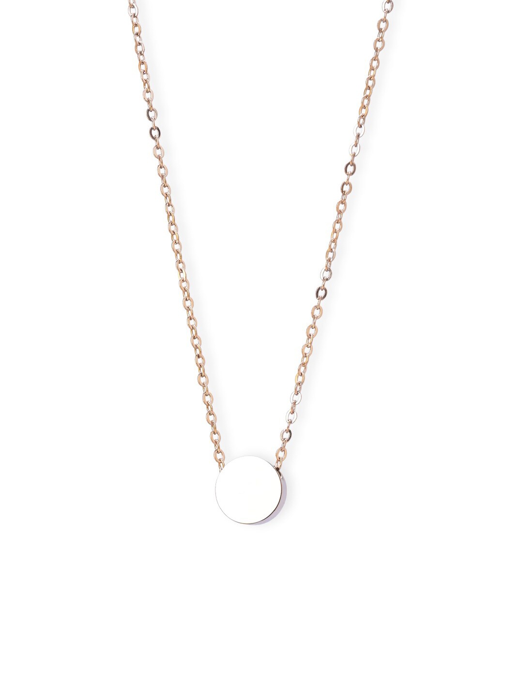 

PALMONAS Gold-Toned & White Necklace